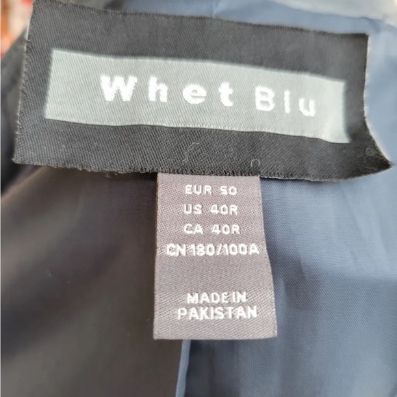 WHET BLUE New York Leather jacket, dark blue - Picture 8 of 12